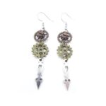 boucles d'oreilles engrenage