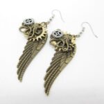 boucles d'oreilles ailes