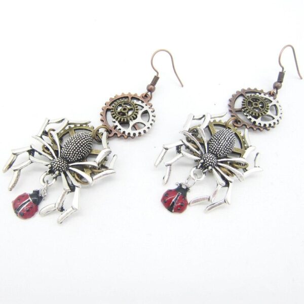 boucles d'oreilles steampunk