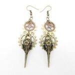 boucles d'oreilles steampunk