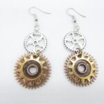 boucles d'oreilles steampunk
