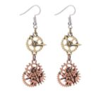 boucles d'oreilles steampunk