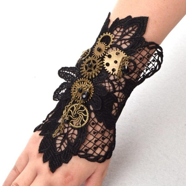 manchette steampunk engrenage