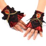 bracelet victorien rouge