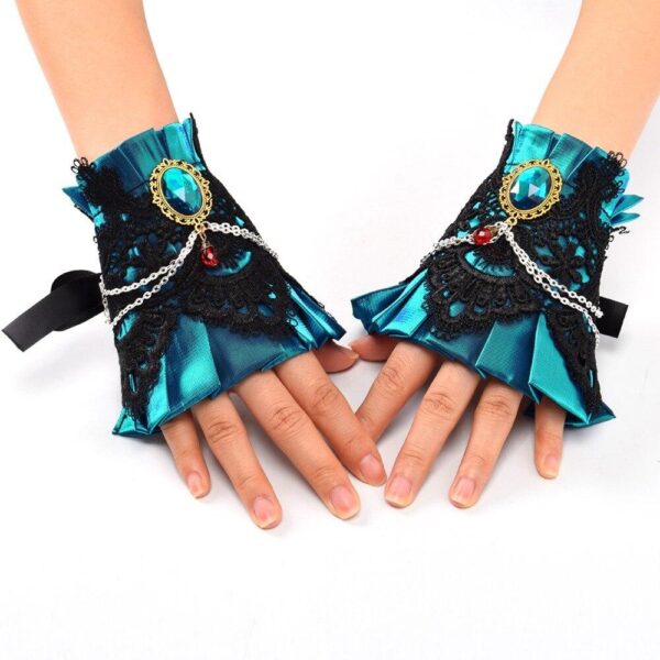 bracelet victorien bleu