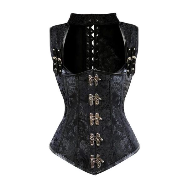 corset victorien noir