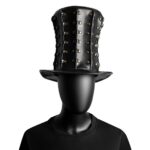 chapeau gothique haut de forme