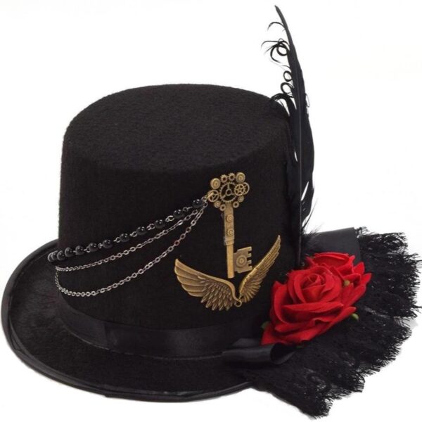 chapeau haut forme steampunk