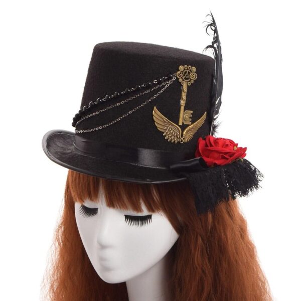 chapeau haut de forme steampunk