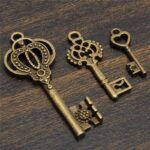 clef steampunk breloque