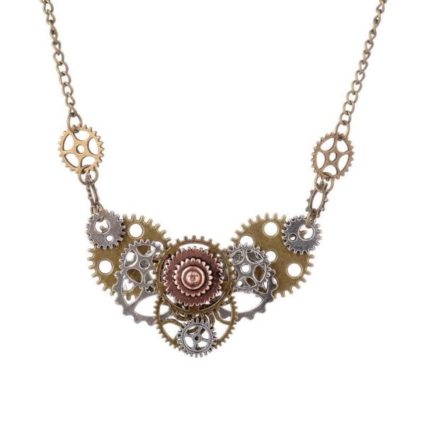 pendentif engrenages