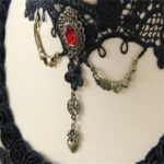 collier noir victorien