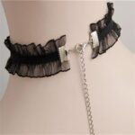collier gothique noir
