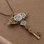 collier pendentif clef