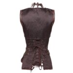 bustier marron