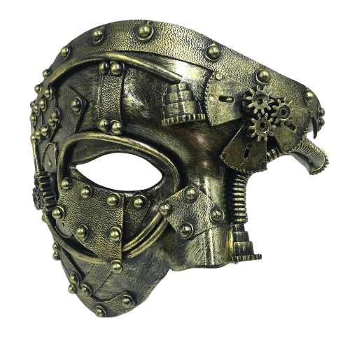 demi masque steampunk