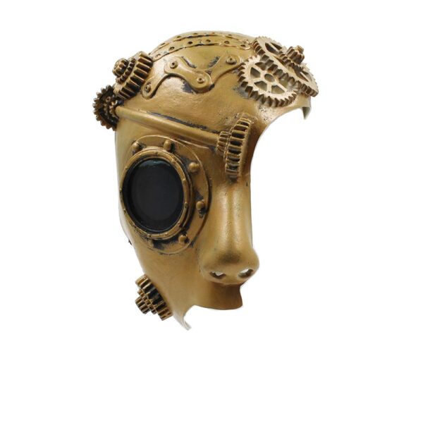 demi masque steampunk latex