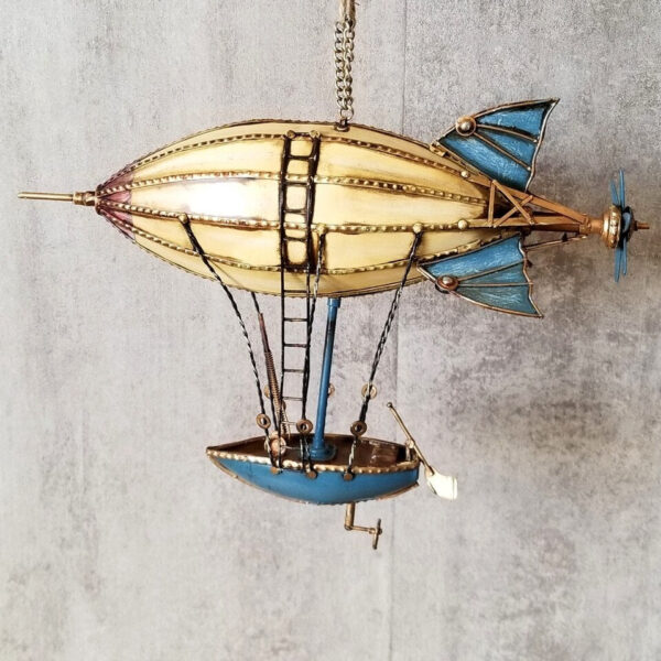 dirigeable steampunk ballon