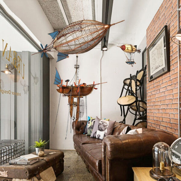 dirigeable steampunk