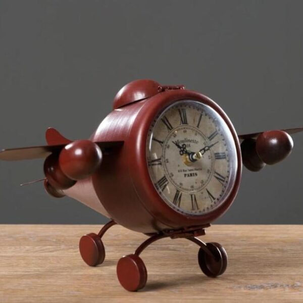 horloge mini avion