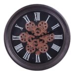 horloge engrenage tournant