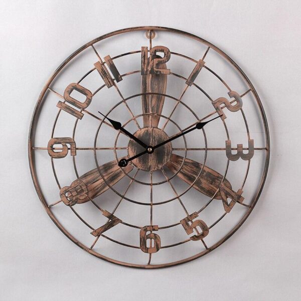 horloge hélice avion
