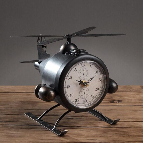 horloge mini hélicoptere