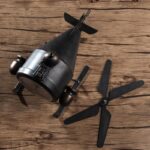 horloge hélicoptère miniature