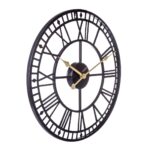 horloge murale industrielle vintage