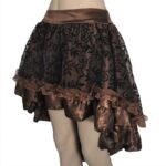 jupe marron steampunk