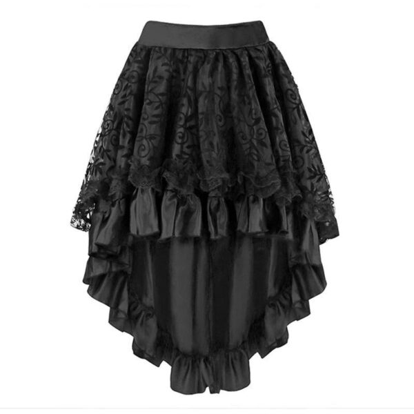 jupe noire steampunk