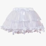 jupe courte blanche