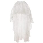 jupe dentelle blanche