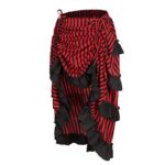 jupe gothique rouge