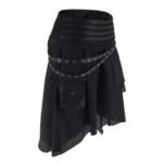 jupe noire gothique