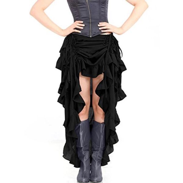 jupe steampunk noir