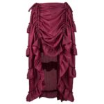 jupe vintage rouge