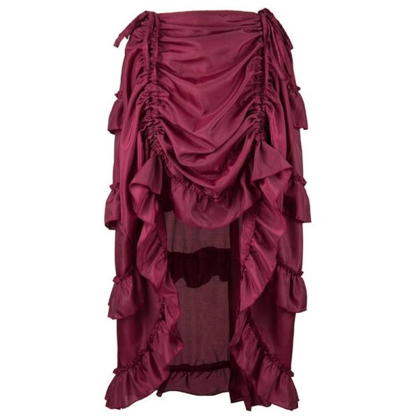 jupe vintage rouge