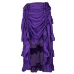 jupe vintage violette