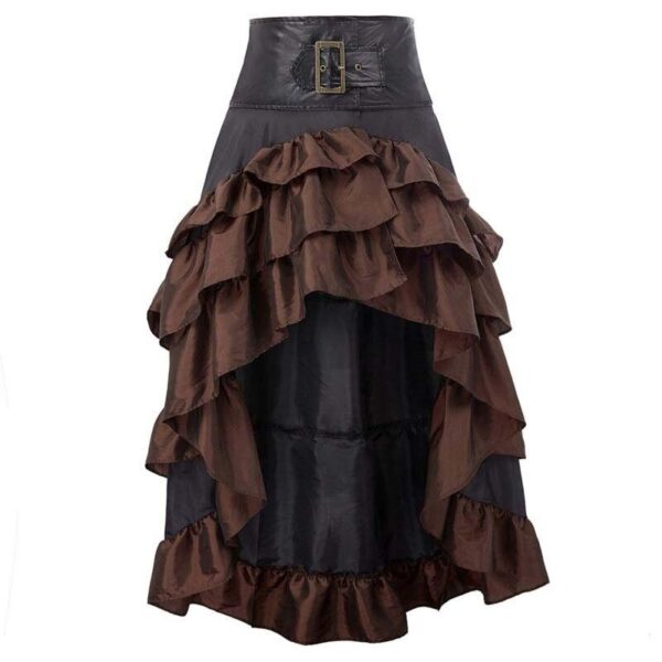 jupe marron western