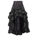 jupe noire western