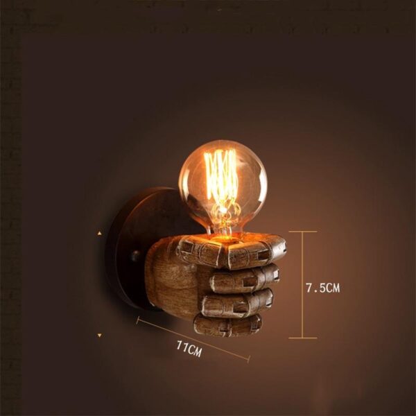 lampe industrielle applique