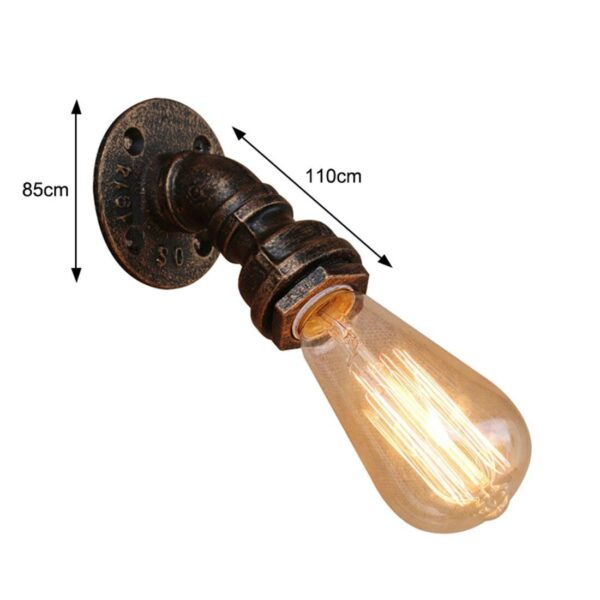 lampe industrielle murale