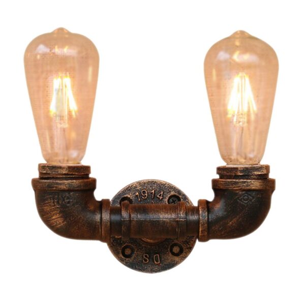 lampe tuyau vintage