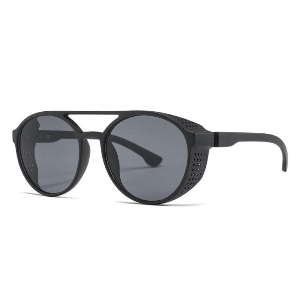 lunette soleil noire steampunk