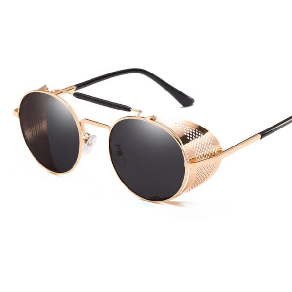 lunettes soleil vintage doré