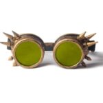 lunettes steampunk jaune