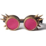 lunettes steampunk rose