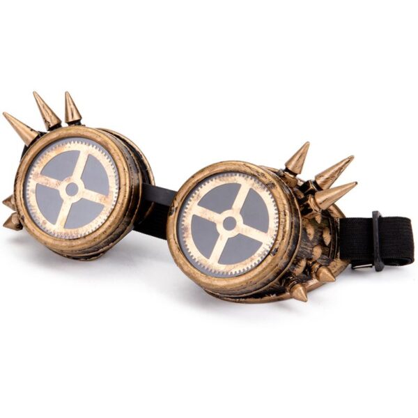 goggles steampunk doré