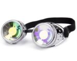 lunettes steampunk blanc